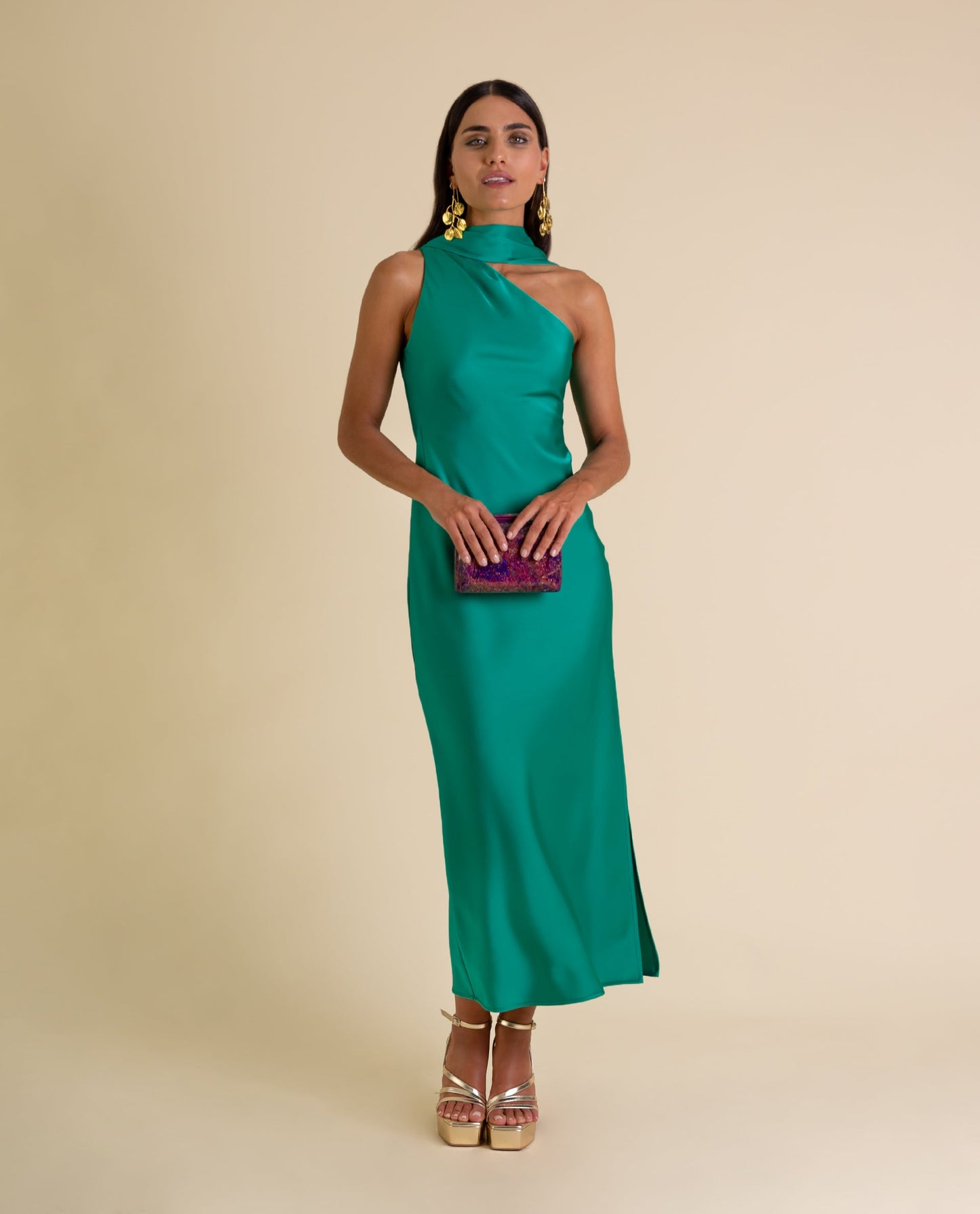 VESTIDO MRS. ABRIL  VERDE