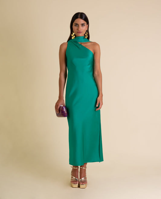 VESTIDO MRS. ABRIL  VERDE