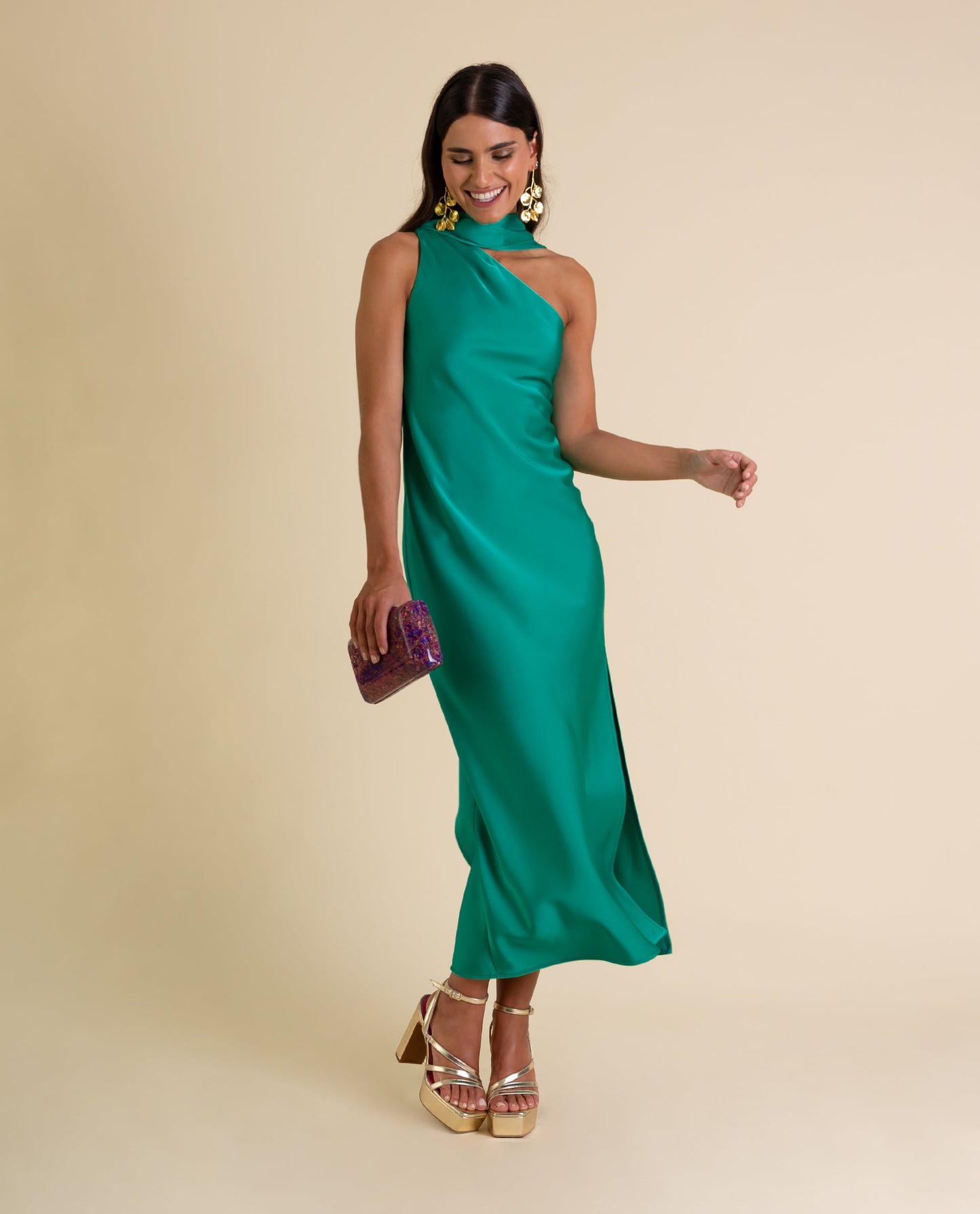 VESTIDO MRS. ABRIL  VERDE