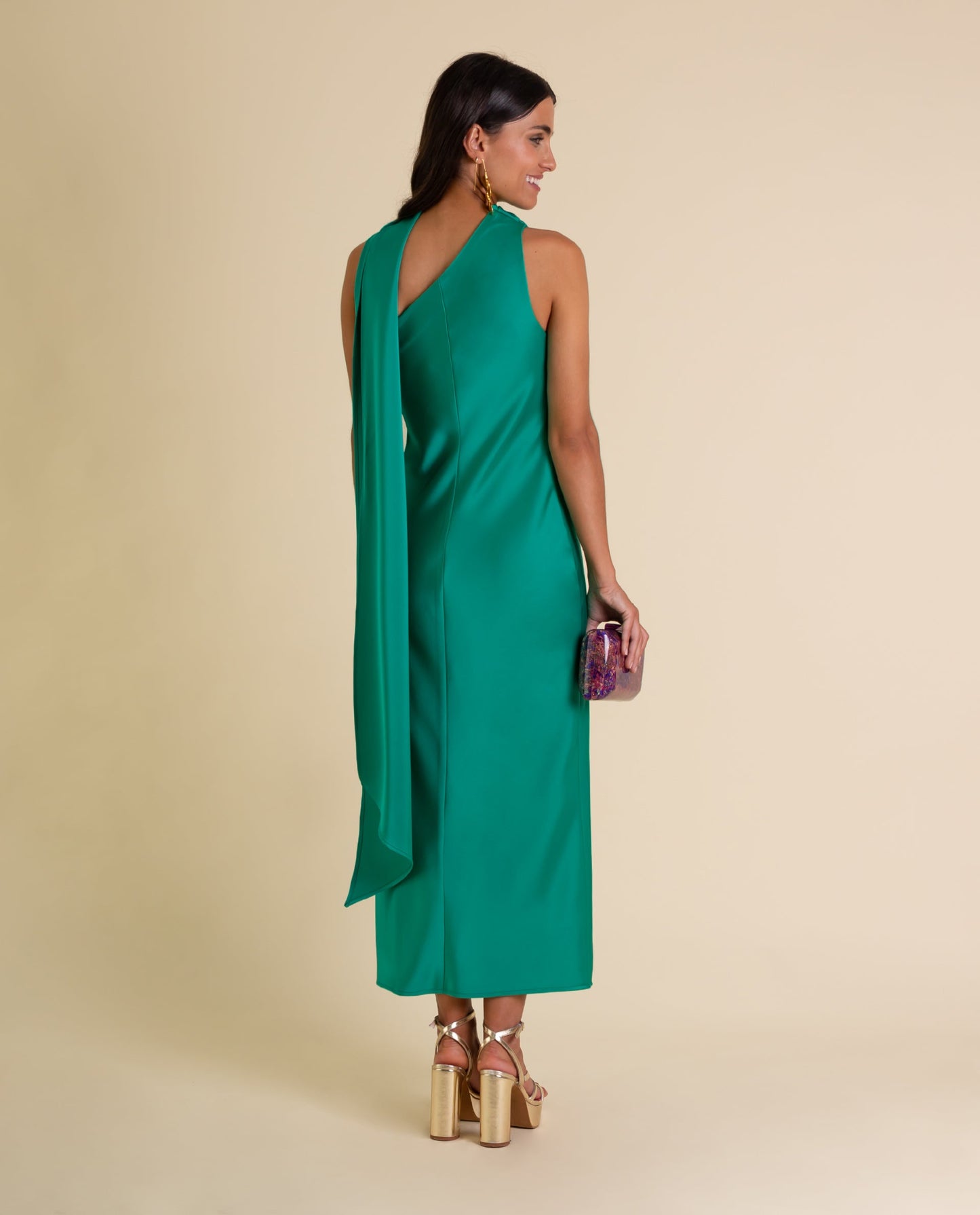 VESTIDO MRS. ABRIL  VERDE