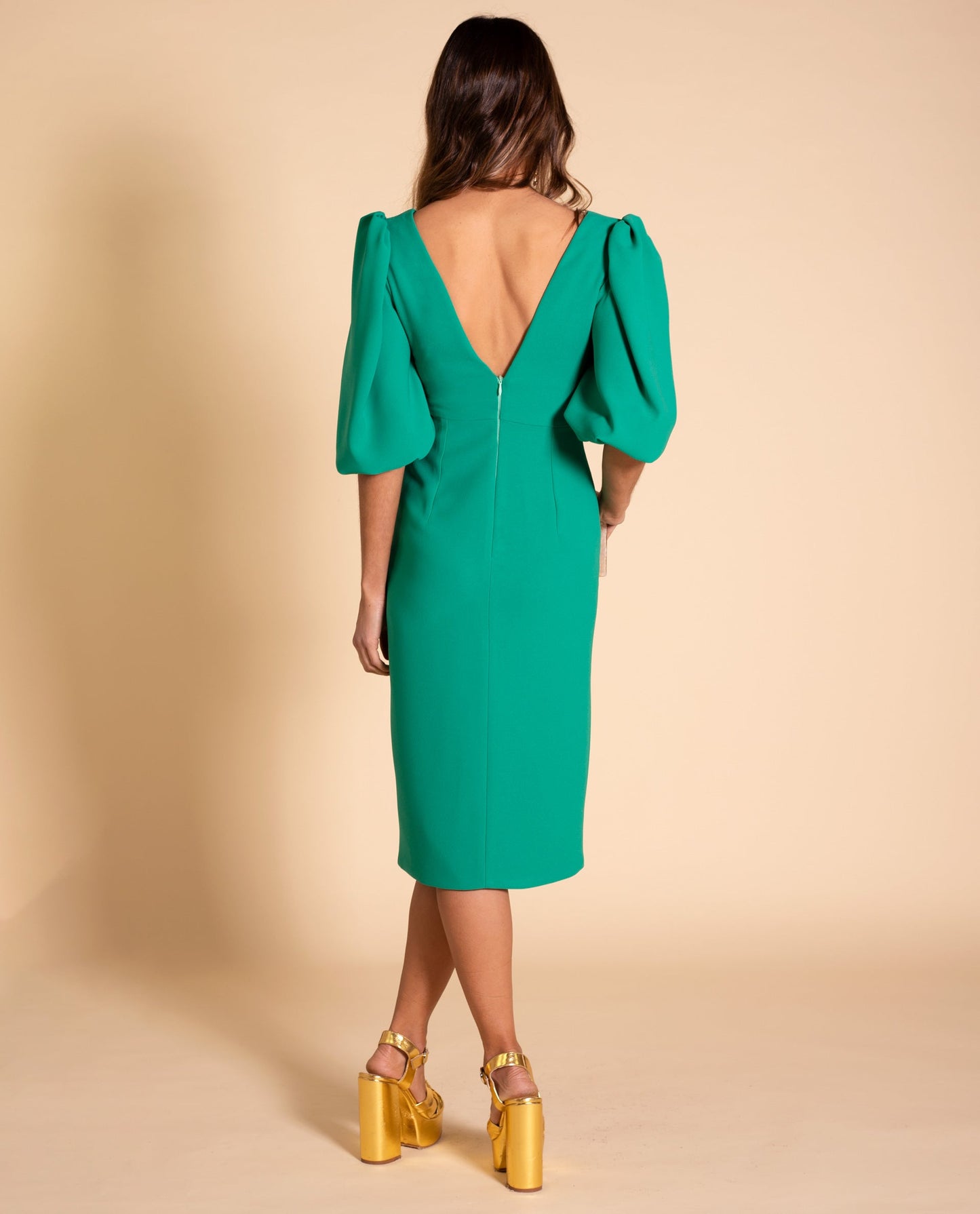 VESTIDO MRS. RHODES  VERDE