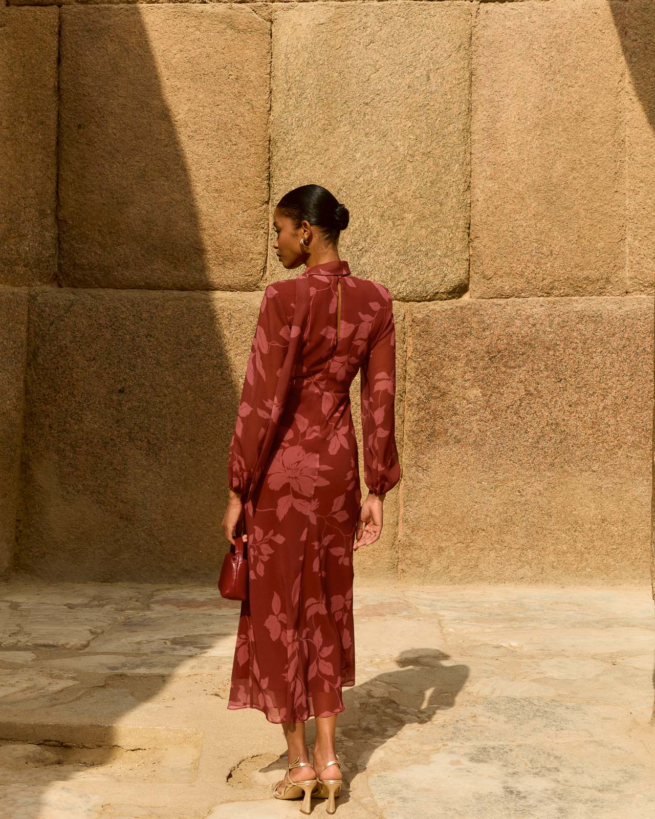 Vestido Nabuco Gardenia Rosa