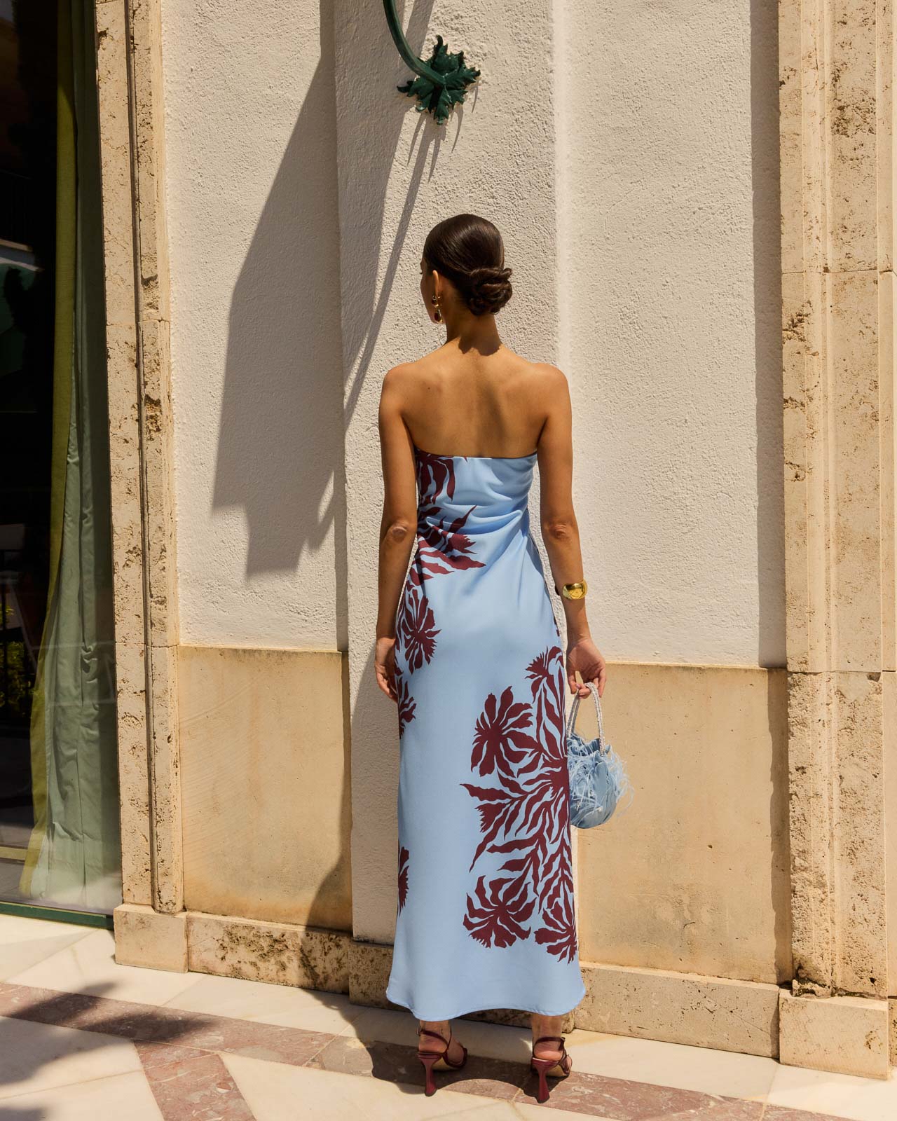 Vestido Orfila Varadero Azul