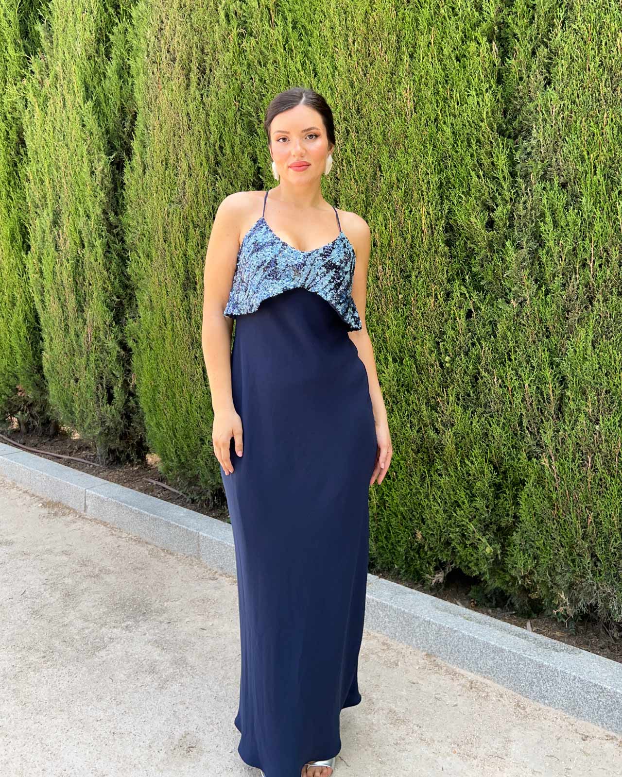 Vestido Parthenope Marino