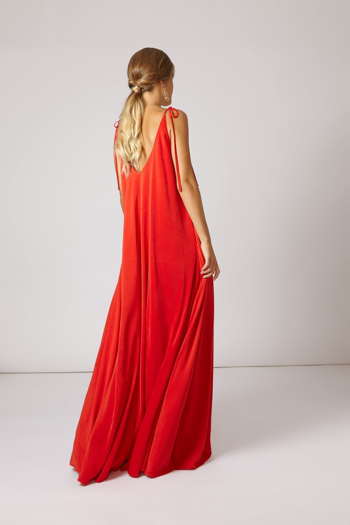 VESTIDO PIPI ROJO TOMATE   ICONICS