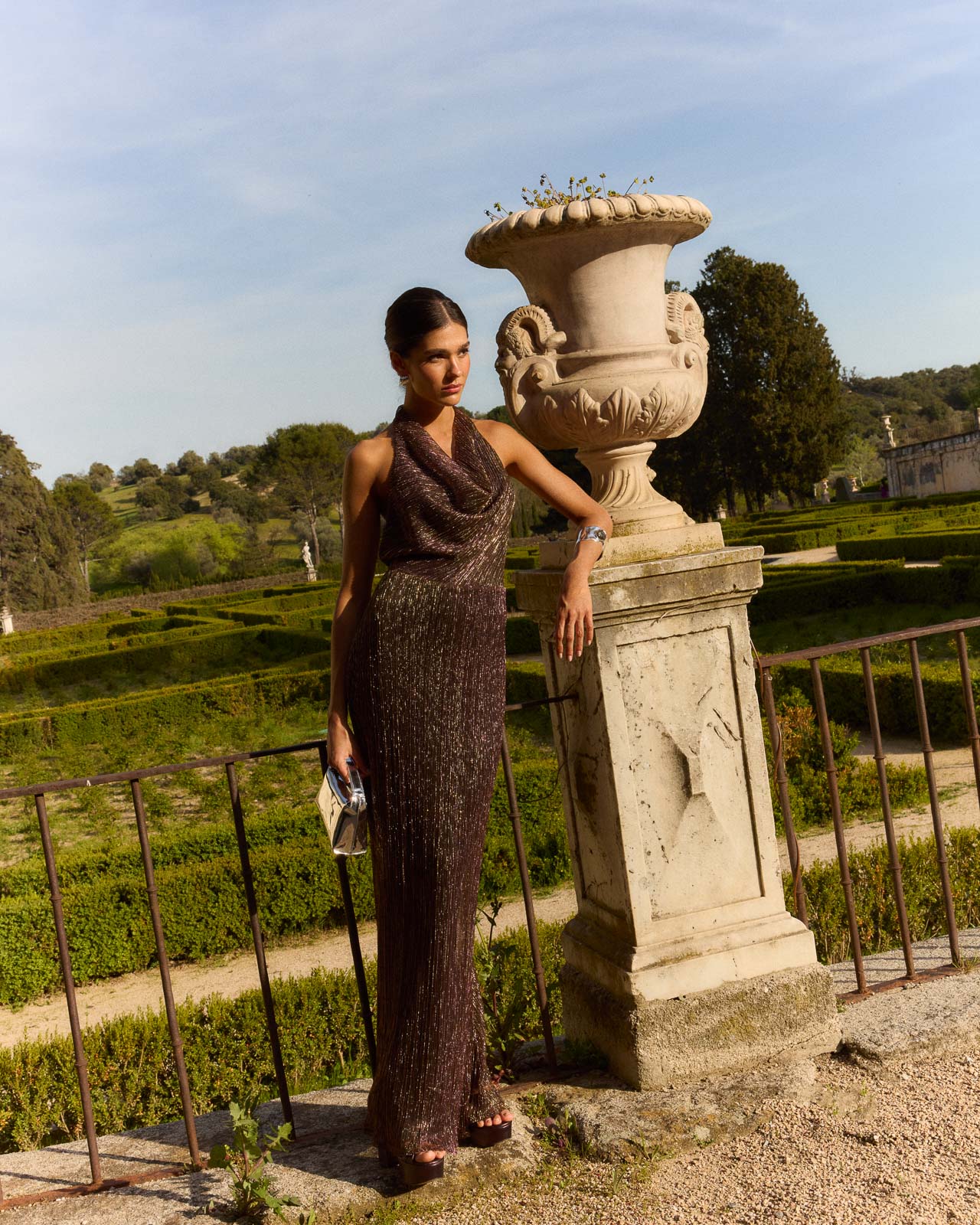 Vestido Sienna Cobre
