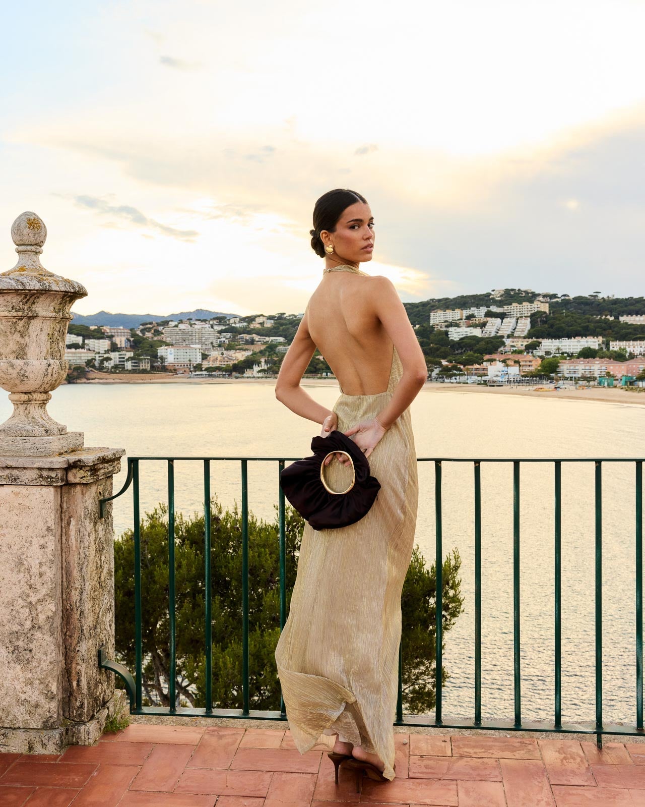 Vestido Sienna Dorado