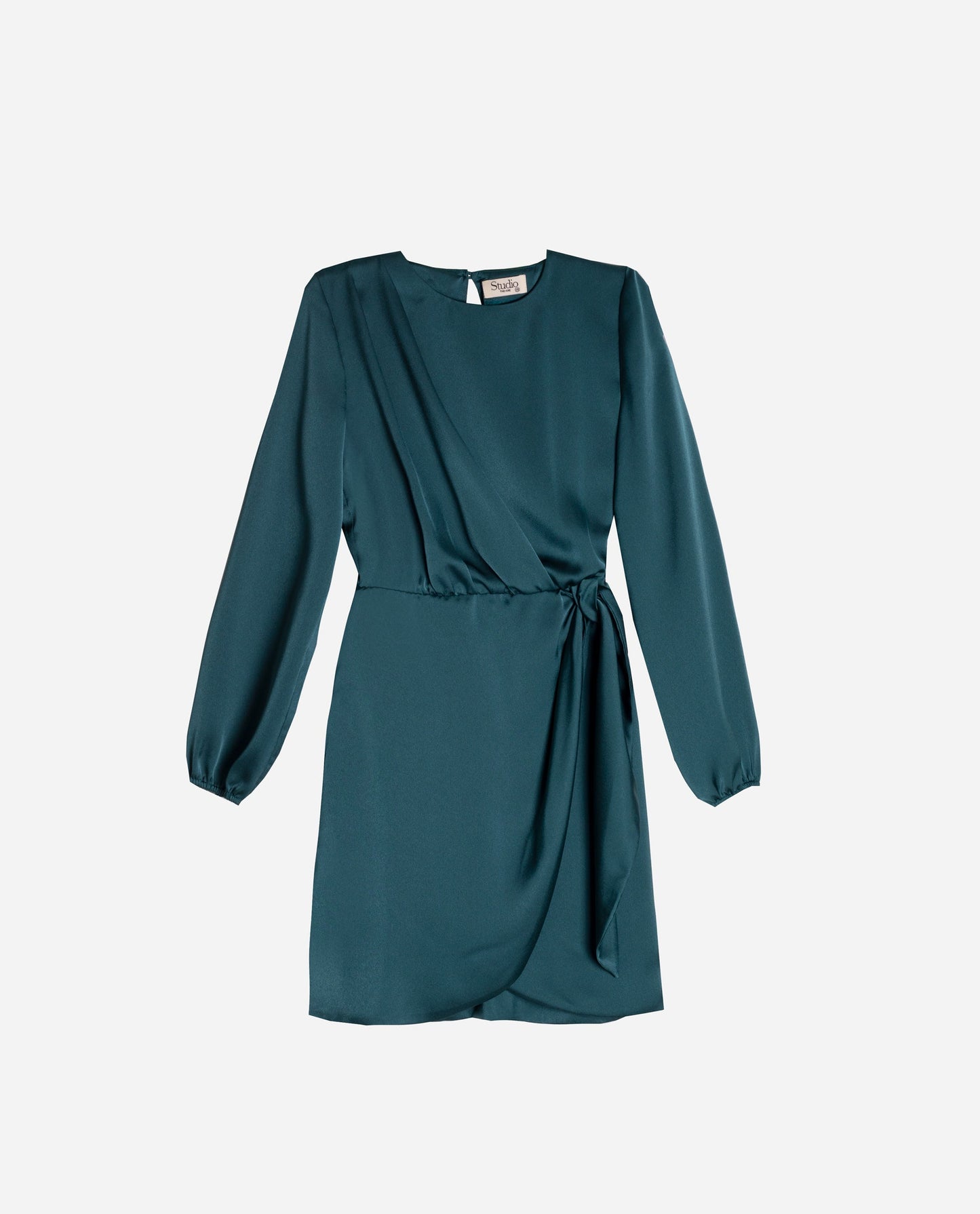 VESTIDO MRS BAILEY  VERDE BOTELLA