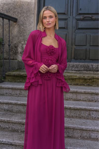 Vestido Lady Capibara buganvilla