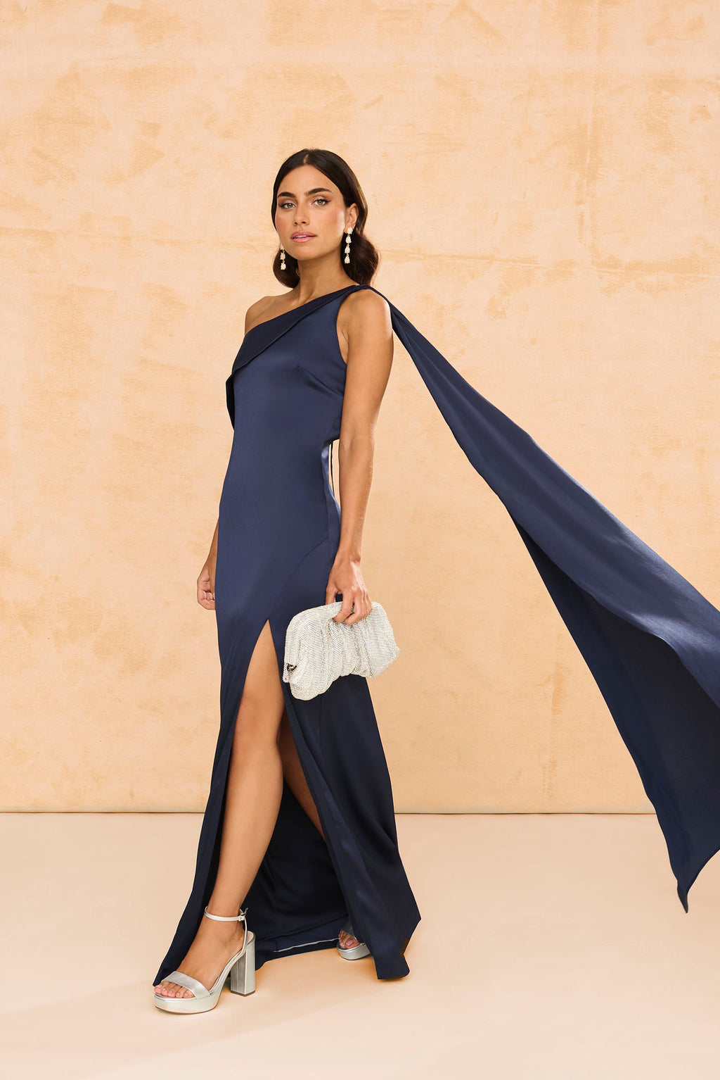 Vestido Lotus Azul Marino