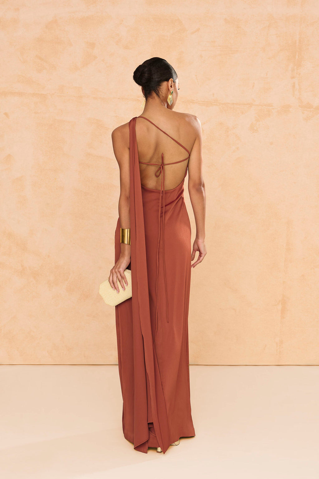 Vestido Lotus Terracota