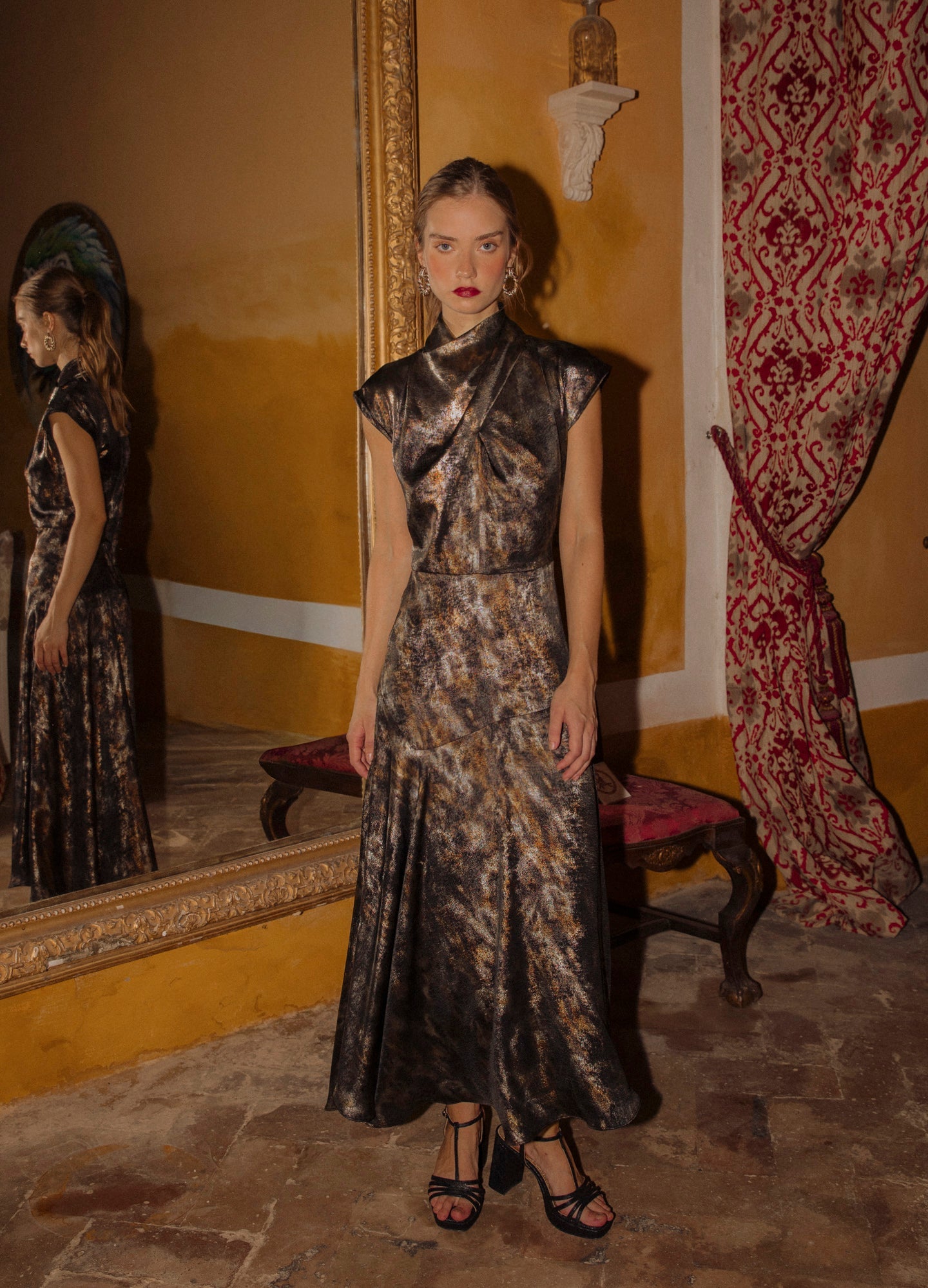 Vestido Zaria Brillo